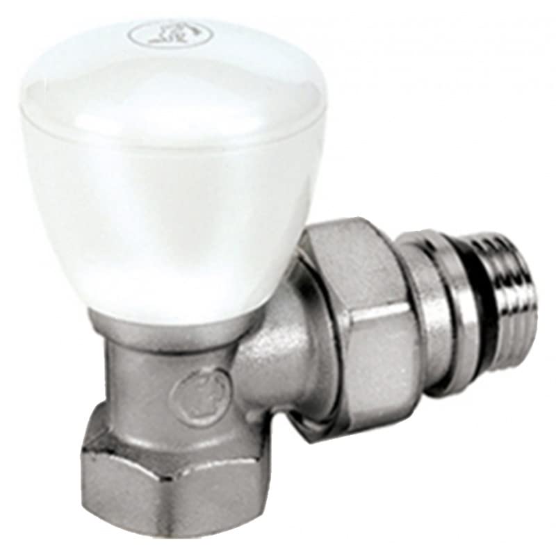 GIACOMINI - Robinet radiateur équerre R5TG série fer simple réglage 1/2'' 15x21 chromé - GIACOMINI - R5X033