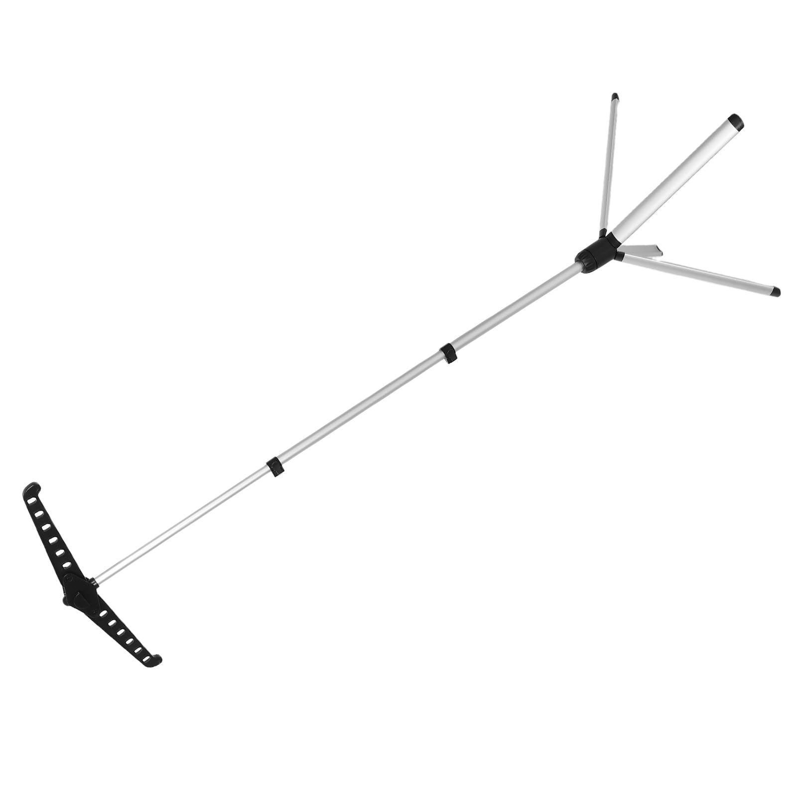 Support pour défroisseur vêtement réglable avec cintre rotatif 360°