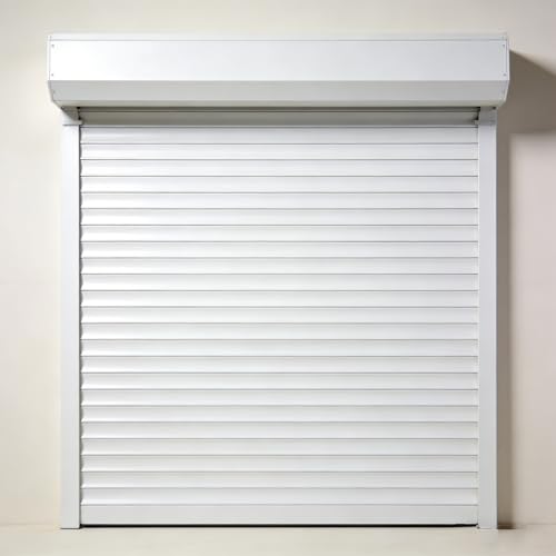 ObegShare Motorized White Roller Shutter