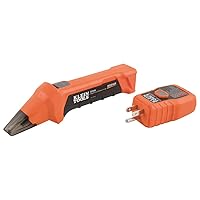 Vista 10 de Klein Tools ET310 Buscador de breakers para circuito de corriente alterna, comprobador eléctrico y de voltaje, con comprobador de tomacorrientes