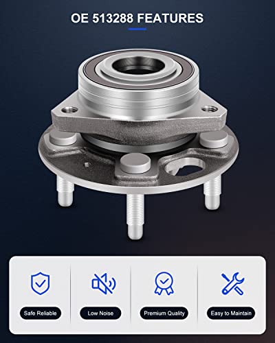 Image of ECCPP 513288 Wheel Bearing Hub Assembly for Chevrolet Impala 2014-2020