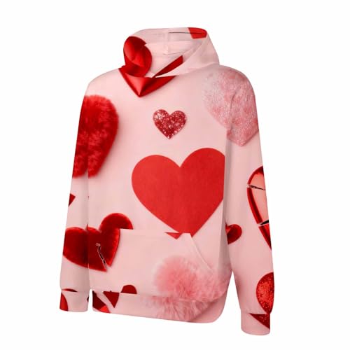 Sudadera rosa para hombre talla L una prenda casual de manga larga para otoño 4
