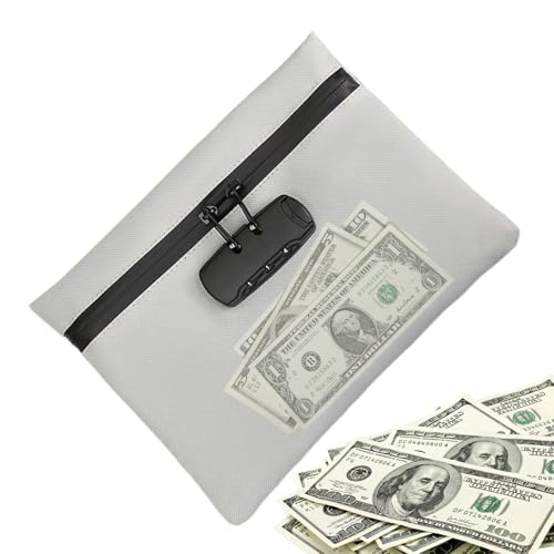 Sac De Fichiers En Tissu Oxford Pochette De Documents De Voyage 24,5x16cm Imperméable Portable Étui De Portefeuille D'art Pour Transport De Fichiers Et Documents Affiches, Croquis, Photographie