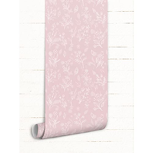 Fotomurale autoadhesivo para tapar imperfecciones de pared con diseño floral Magic-Stick 5