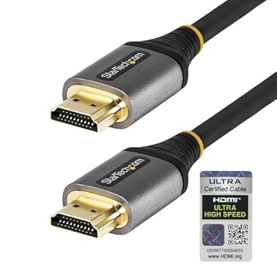 6FT (2M) HDMI 2.1 Cable 8K - Certified Ultra HIGH Speed HDMI Cable 48GBPS - 8K 6