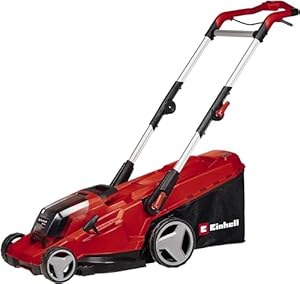 Einhell Akku-Rasenmäher GP-cm 36/41 Li-Solo Power X-Change (36 V, 41 cm Schnittbreite, bis 500 m², Brushless, 50L Fangkorb, 25-75 mm Schnitthöhe, ohne Akku)