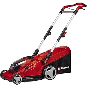 Einhell accu grasmaaier GE-CM 36/41 Li Solo Power X-Change (lithium-ion, borstelloze elektromotor, 6-traps centrale maaihoogteverstelling, zonder accu en lader)