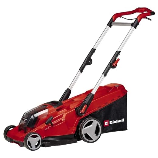 Einhell Akku-Rasenmäher GP-cm 36/41 Li-Solo Power X-Change (36 V, 41 cm Schnittbreite, bis 500 m², Brushless, 50L Fangkorb, 25-75 mm Schnitthöhe, ohne Akku)