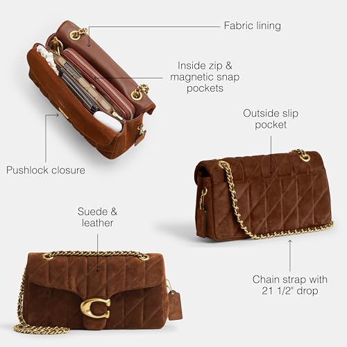 Image of Coach Women's Quilted Tabby Shoulder Bag 26 | Quilted
