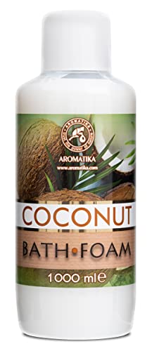 Espuma Baño de Coco 1000ml - Belleza - Cuidado del Cuerpo - Bienestar - Relajación - Aromaterapia - Spa - Baños de Burbujas -Fragancia Exótica