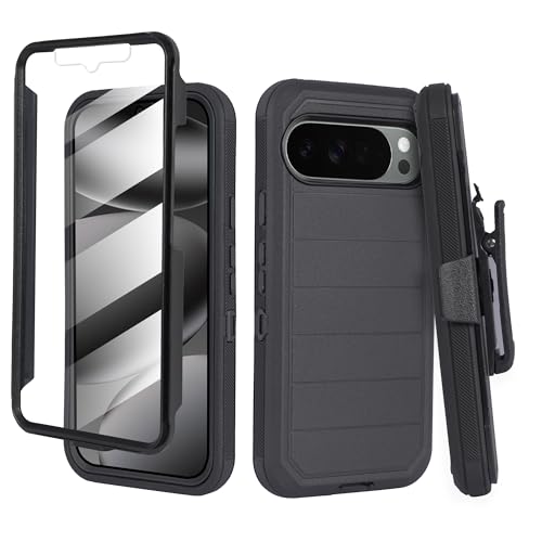 Coque Google Pixel 10 Pro protection écran intégrée antichoc rayures noires