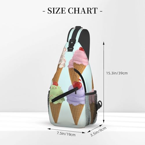 Bolso cruzado para pecho tipo sling negro miniatura 3