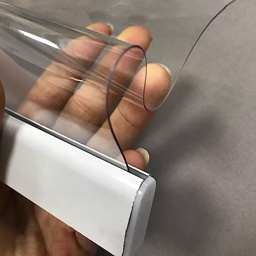 Store enrouleur PVC transparent isolant thermique contre pluie et vent - 4