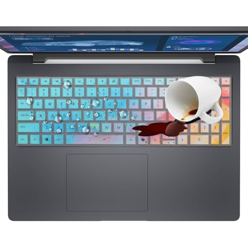 Protector de teclado para Dell 16 Plus silicona colorido miniatura 6