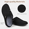 V.Step Orthopedic Slipper for Women Man with Arch Support, Orthotic Clog Slipper for Plantar Fasciitis Pain Relief Comfortable House Slipper with Indoor Outdoor Anti-Skid Rubber Sole Black M9/W10 #2