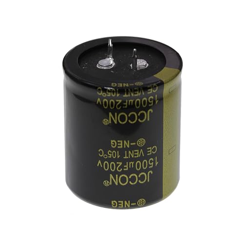 Condensateur 200V 1500uF électrolytique cylindrique 35x40mm pour filtrage audio