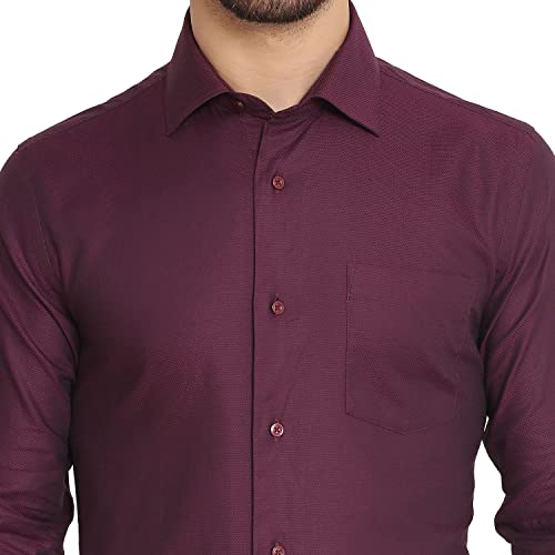 Image of blackberrys Structured Cotton Slim Men's Shirt