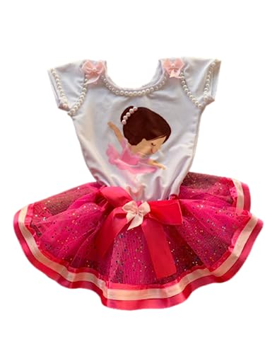 Fantasia bailarina com glitter