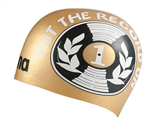 Touca de Natação Poolish Moulded New Arena - Disc Dourado