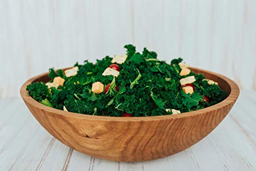 15-Inch-Solid-Cherry-Wood-Salad-Bowl-Serves-5-8-Holland-Bowl-Mill