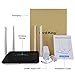 WiFi Router Long Range AC 1200mbps 5G/2.4Ghz High Speed WiFi Range Extender Dual Band with 4 LAN Ports for Home Office Internet Restauran Amazon Alexa Both Router / Repeater