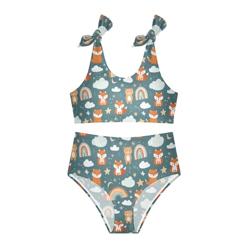 Image of Boccsty Summer Girls Swimsuits Kids Bikini Sets 2 Pcs Bathing Suit for 3T-12T