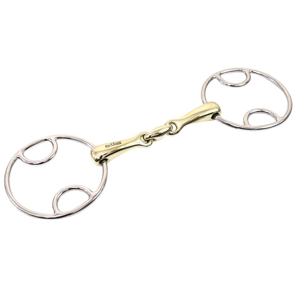 Photo 1 of BAR H EQUINE O-Ring Snaffle Bit