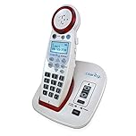 Clarity XLC3.4+ Amplified Cordless Landline Phone for Seniors, Elderly, Hard of Hearing, Hearing Impaired | Portable 50dB Home Phone w/Built-in Telephone Amplifier, Loud Ringer, Talking Caller ID