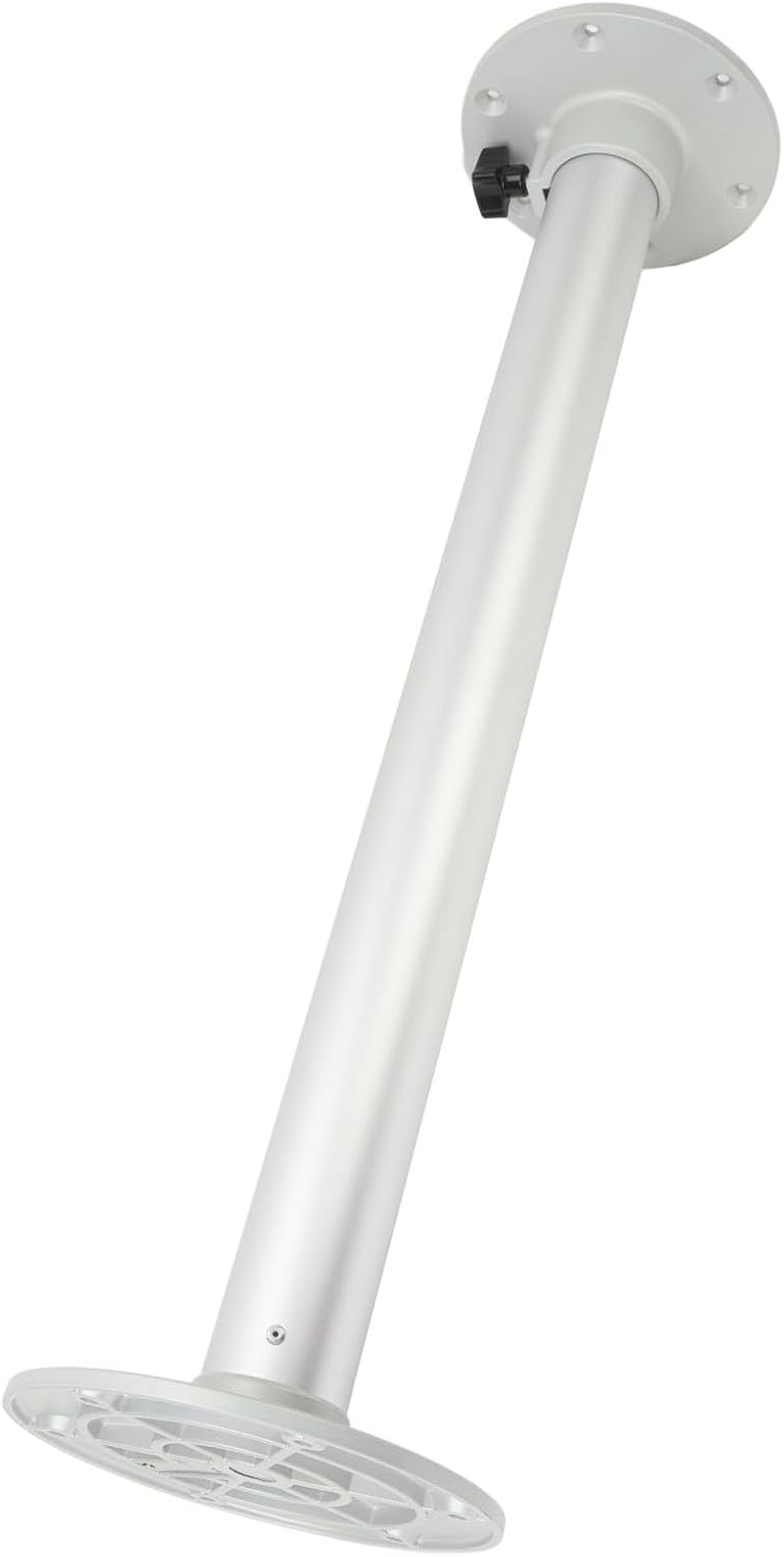 Aramox 750mm RV Aluminum Alloy Table Stand, Detachable Telescopic Table Leg, for Yachts and RVs