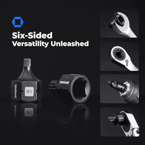 Image of toolant 3 /8 inchdrive impact XZN Triple Square Spline Bit Socket Set 10PCS, M4-M18, S2 Steel Air Drive XZN Socket set, Impact Grade, Anti-Roll Design