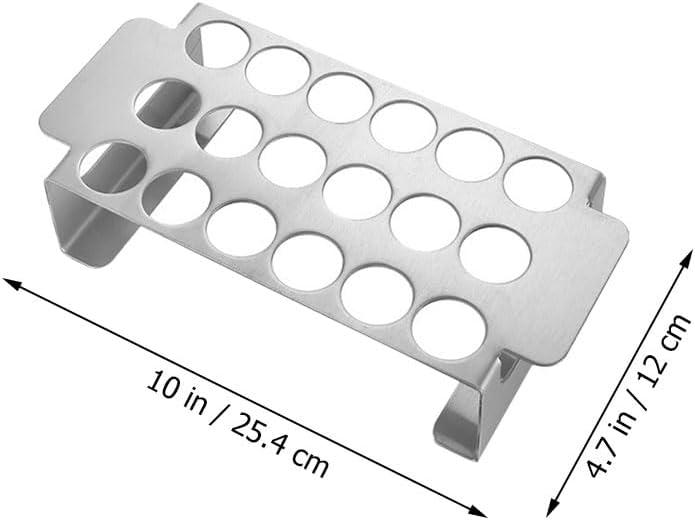 2pcs Chili Grill Chicken Drumstick Holder Chili Rack with Handle Chili Pepper Holder Fish Grilling Rack for Grill Jalapeno Peppers Chipotle Grill Rack Oven Grill Rack Roasting Rack