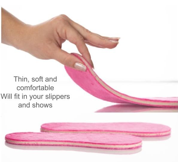 Inserciones calentables para pantuflas para mujer 9.5-10 miniatura 2