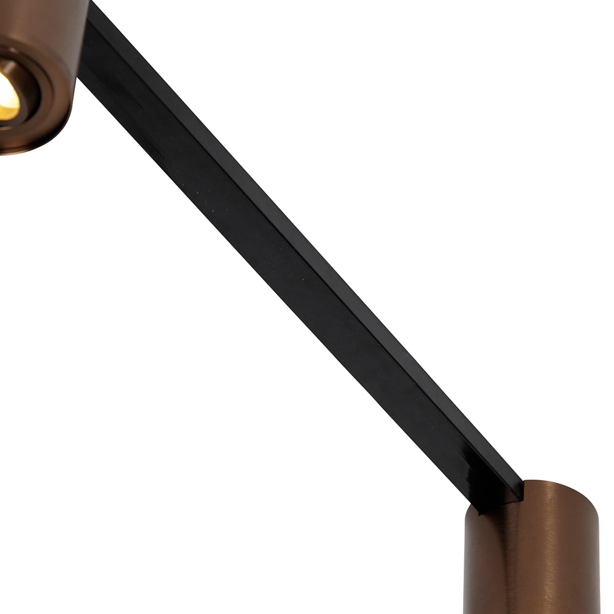 Qazqa moderno kit de iluminación de carril bronce 285.5 cm Rondoo Up