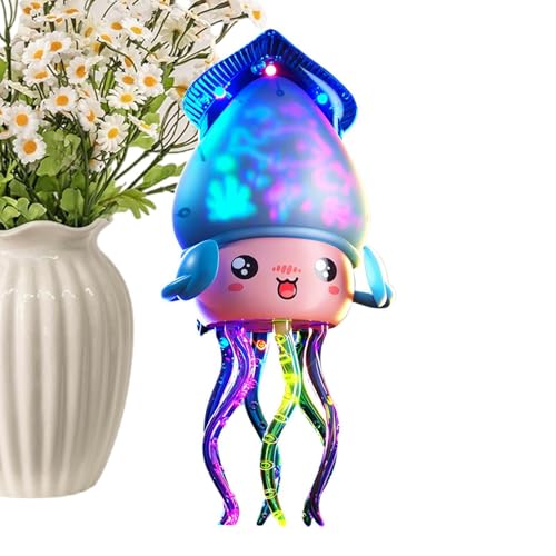 Jouets musicaux de poulpe danseur qui répète pour jeu sensoriel automatique interactif bébé