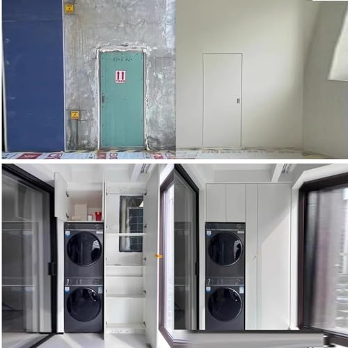 Compuerta de inspección de aluminio para acabados limpios en hospitales 8