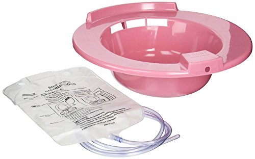 NOVA Sitz Bath, Over The Toilet Relief for Hemorrhoids, Pregnancy, Bladder/Prostate Discomfort, Fit