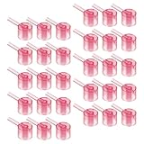 JECOMPRIS Dispensador Portátil de Perfume de Vidrio 1 Oz Bomba de Presión para Recarga Rápida en Viajes y Cuidado Piel