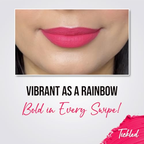 Image of Coloressence Hydra Matte Lip Crayon Lipstick, Tickled, 1gm | Long Lasting | Matte Finish | Hydrating Formula | Smudgeproof | Sweatproof | Rich Coverage