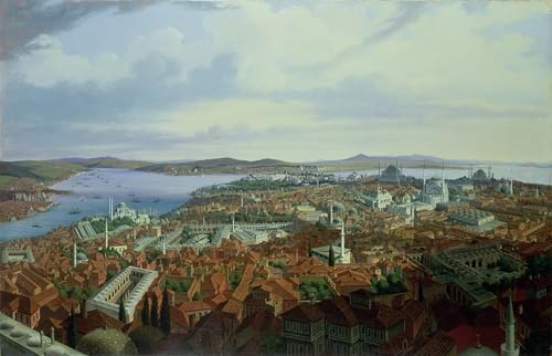 Tableaux Graffiti Art Constantinople 60x90cm pour Habiller un Grand Mur Vide