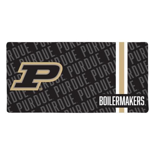 Purdue University Boilermakers Mascot Large Gaming Mouse Pad Desk Mat with Stitched Edges, Non-Slip Base for Gamer, Home and Office, 31.5 x 15.7