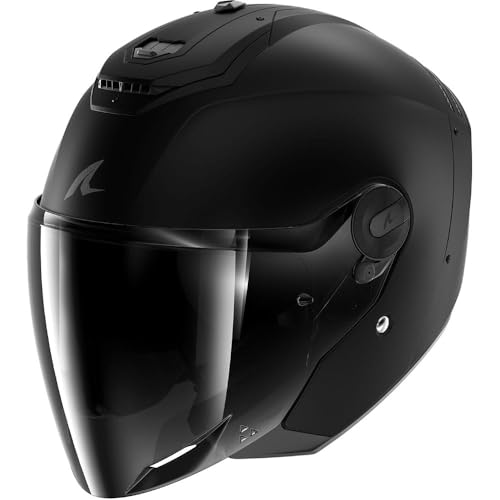 SHARK, Casque Moto Jet RS Jet Carbon Dark Shadow Mat Carbon DMA, M