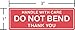 EPS Handle with Care - Do Not Bend - Thank You Shipping Stickers, 1