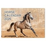 A4 Horse Calendar 2026 12 Month Wall Calendar 2026 A3 When Open Family Calendar 2026 Month to View Papa Prints