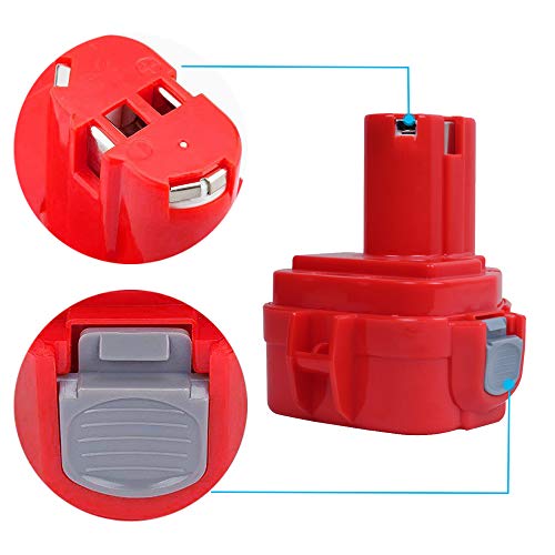 Vanon 2Pack 3.6Ah 12V Ni-Mh Rechargeable Replacement Battery For 1200 1220 1201 Pa12 Cordless Power Tools #TOP1