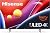 Hisense 75” Class U6 Series ULED 4K UHD Smart Fire TV (75U6HF, 2024) - QLED, Full Array Local Dimming, 600-Nit, Dolby Vision HDR 10+, HDMI 2.1, MEMC, 240 Motion Rate with VRR, Alexa Compatibility