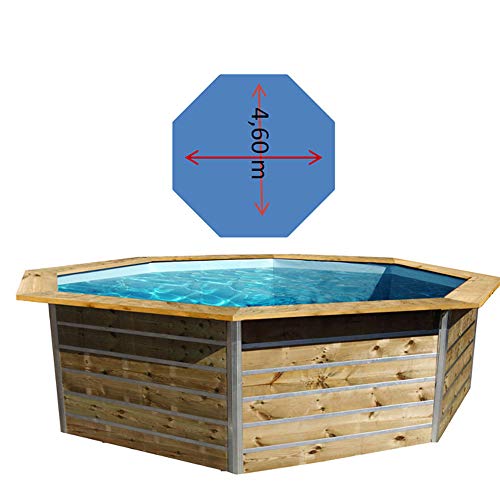 Piscina legno waterclip Leyte 460 x 111 cm Fuori Terra ottagonale