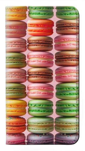Housse cuir iPhone Air colorful au café ou au bureau - Étui Macaron flip