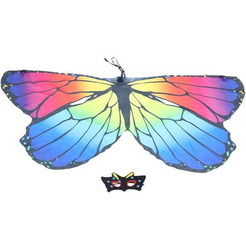 LIFKOME 1 Juego capa de disfraz disfraces infantiles burbujas para vestido de lana abejorro de ala de hadas alas de para pequeños poliéster