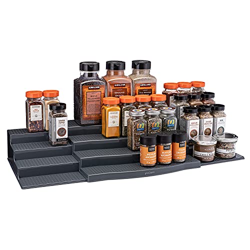 YouCopia ShelfSteps Organiseur de salle de bain extensible 3 pièces Gris Cover