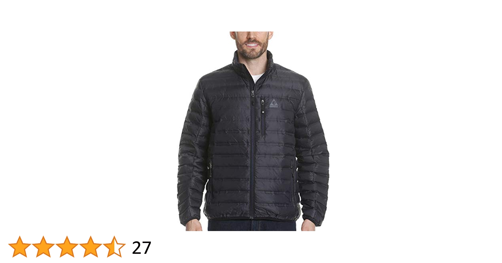 SALE★未使用アパルトモンGERRY/DOWN JACKET Gerry Men's Sweater Down Jacket (L, Alpine) at Amazon Men's